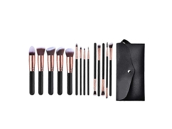 14 pinceles para sombras de ojos, pinceles de maquillaje profesionales, pinceles para sombras de nariz Rosewell