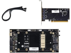 Tarjeta Adaptadora X16 Con Ranura Sxm2 Para Gráficos Externos V100