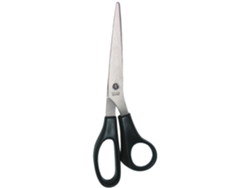Tijeras Universales WEDO de Acero Inoxidable Puntiaguda Longitud: 210 Mm Negra