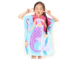 Toalla De Baño Con Capucha Para Niños, Algodón Absorbente, Playa, Piscina, Baño.