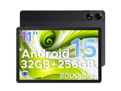 Tableta Doogee Tab G6 de 11 pulgadas con Android 15/32 GB de RAM, 256 GB de ROM, GPS, Widevine L1, 8000 mAh, 4 GB de RAM, LTE