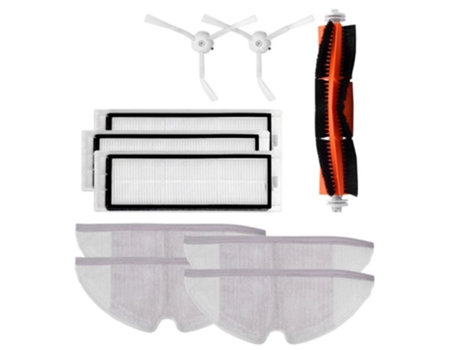 Accesorios para Xiaomi Roborock S50 S51 S55, piezas de aspiradora Xiaomi, Cepillo Lateral, filtro Hepa, cepillo rodillo, paño de mopa