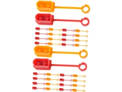 2 Juegos De Tapas Protectoras Para Enchufes Xt60, Blancas, Con Llave
