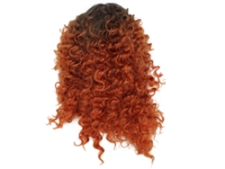Peluca sintética marrón para mujer con ondas medias, modelo 2026, suave y natural, ideal para cosplay y uso diario.