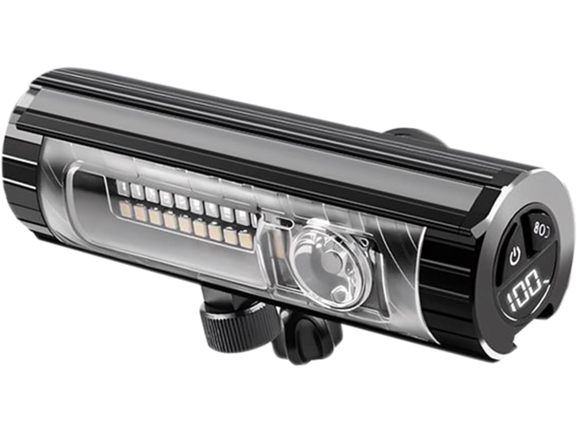 Luz de bicicleta para ciclismo | Bombilla impermeable, recargable, tipo C | Para ciclismo D Vayotoy