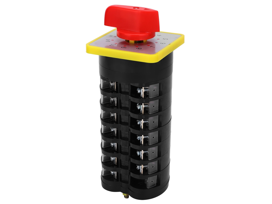 Conmutador Rotatorio Universal 12 Posiciones 110-380v 16a Lw5d-16tm707/7