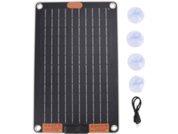 Cargador De Batería Solar Usb-c | Panel | Potencia De Carga