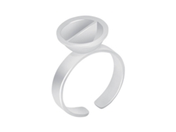 Anillos para extensiones de pestañas, pegamentos, tinta adhesiva, soportes para anillos, pegamentos para decoración de uñas, vasos para anillos, plantilla plateada, Hengrongshen