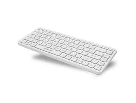 Teclado Inalámbrico Mini Blanco TELLUR