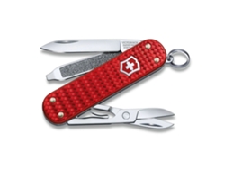Canivete Swiss VICTORINOX Classic Precious Alox Swiss Army Knife Iconic Red Special Edition