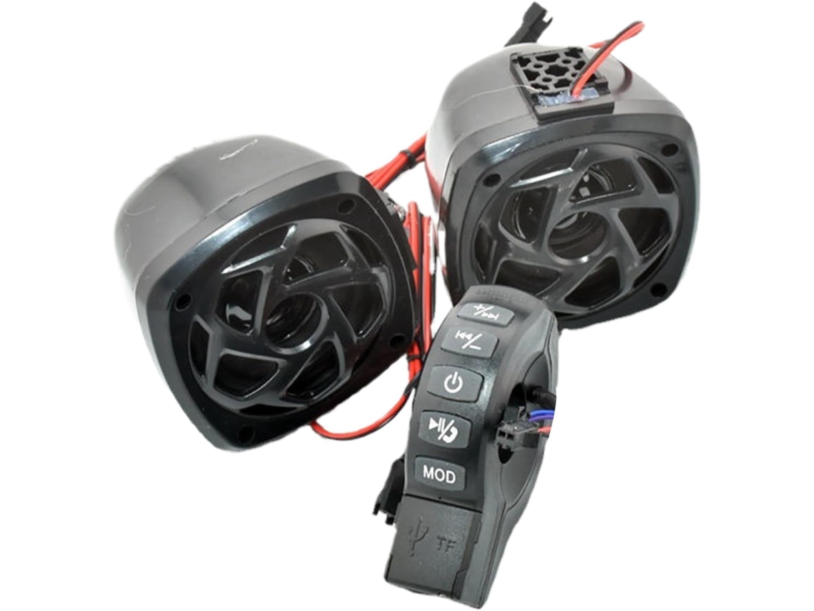 Altavoces Para Motocicleta | Altavoces Compactos Con Amplificador Para Manillar |