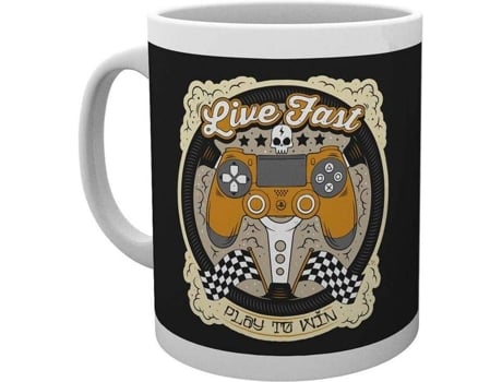 Taza PLAYSTATION Live Fast (300 ml)