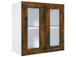 Armario de pared “lyon” 60x31x60 cm Roble ahumado MAISON EXCLUSIVE