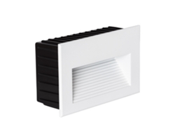 Aplique de pared exterior empotrable LED de 5 W Olite Horizon 2700 K blanco cálido Ledkia