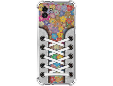 Carcasa para Samsung Galaxy A03 TUMUNDOSMARTPHONE Dibujos Antigolpes Zapatillas 05 Multicolor