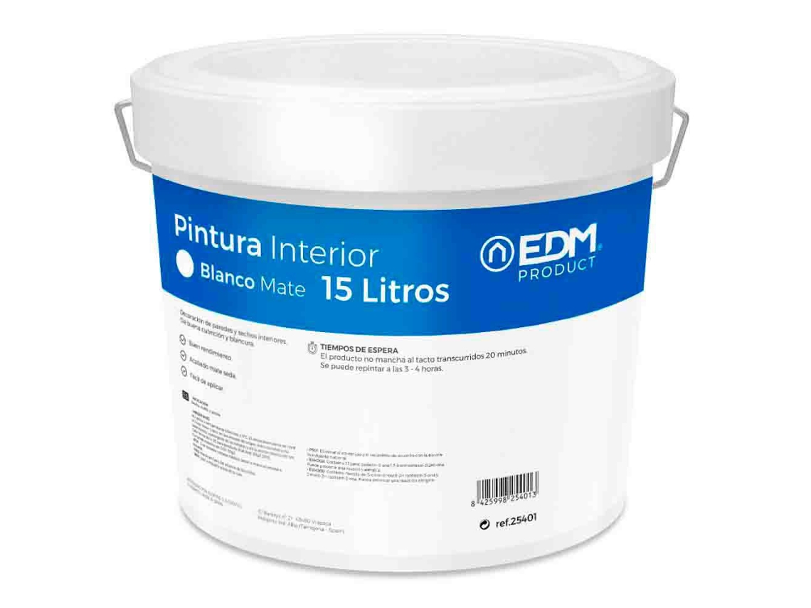 Edm Pintura Interior 15L