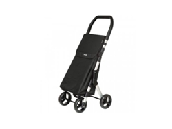Carrito De Compras Chasis De Aluminio 46lt Negro Muuvi Up Playmarket Duett