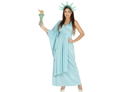 Disfraz de Mujer DISFRAZZES Estatua De La Libertad (Talla: M)
