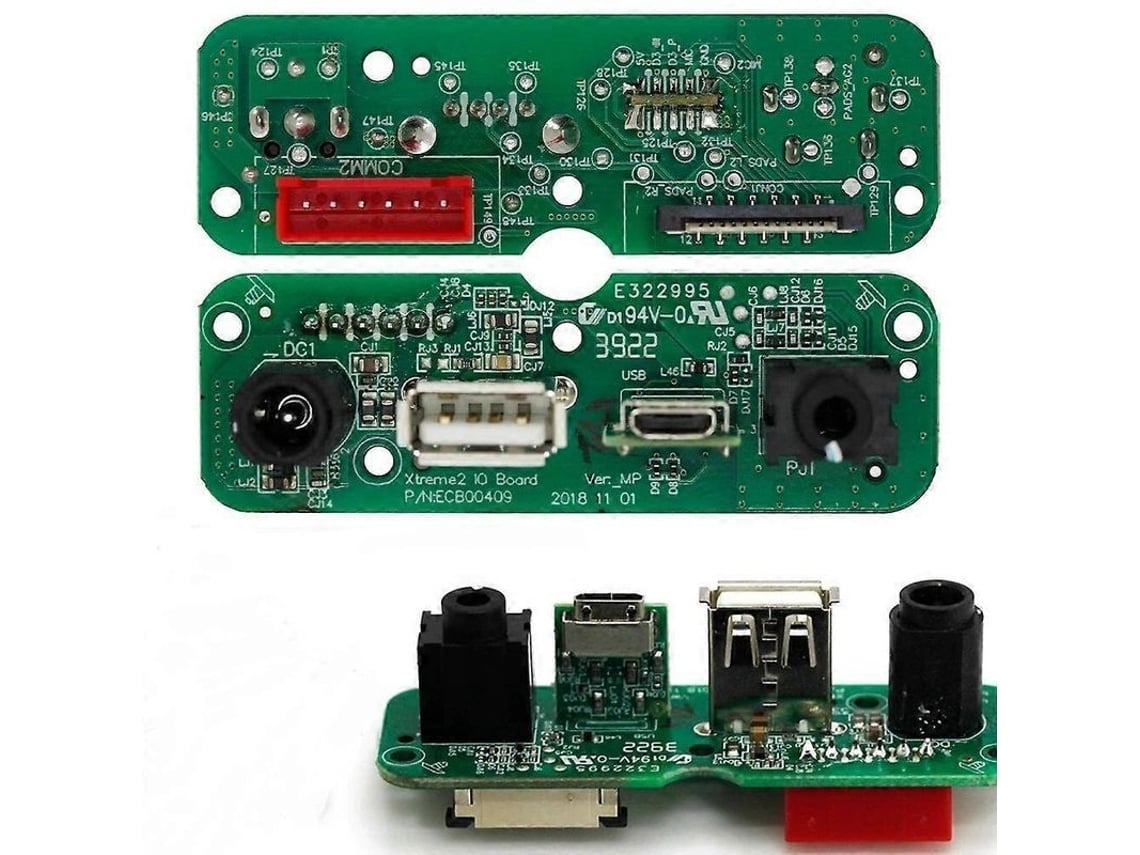 Para Jbl Xtreme 2 Gg Charge, Placa De Puerto De Carga, Conector De Audio Usb