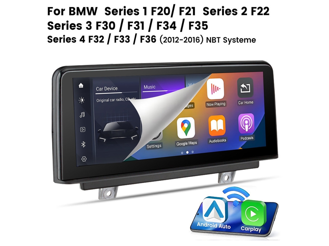 Gps Rádio Com Sistema Linux, Carplay/android Auto, Gps Para Bmw F20/f22/f30/f31/f32/f33/f34/f36