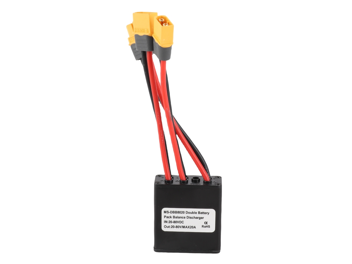 2026-convertidor De Descarga De Baterías Dual Dc20-80v Interfaz Xt60 Módulo Paralelo Adaptador Para Motor 250-3000w