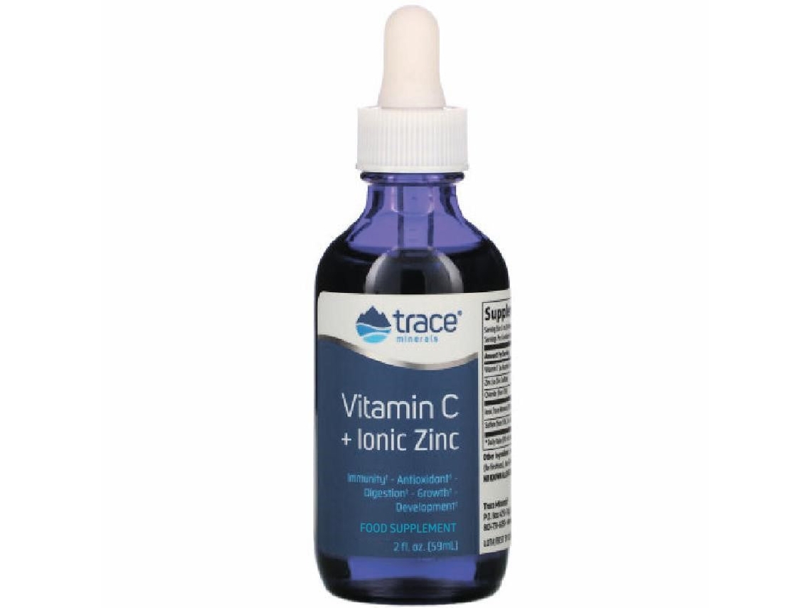 Trace Minerals Vitamin C + Ionic Zinc 59ml (Currently Unavailable)