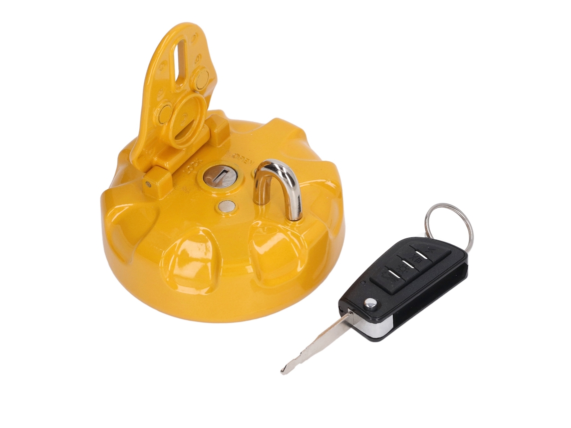 Casco magnético de acero inoxidable para tanque de combustible de excavadora Sy16c Sy35u