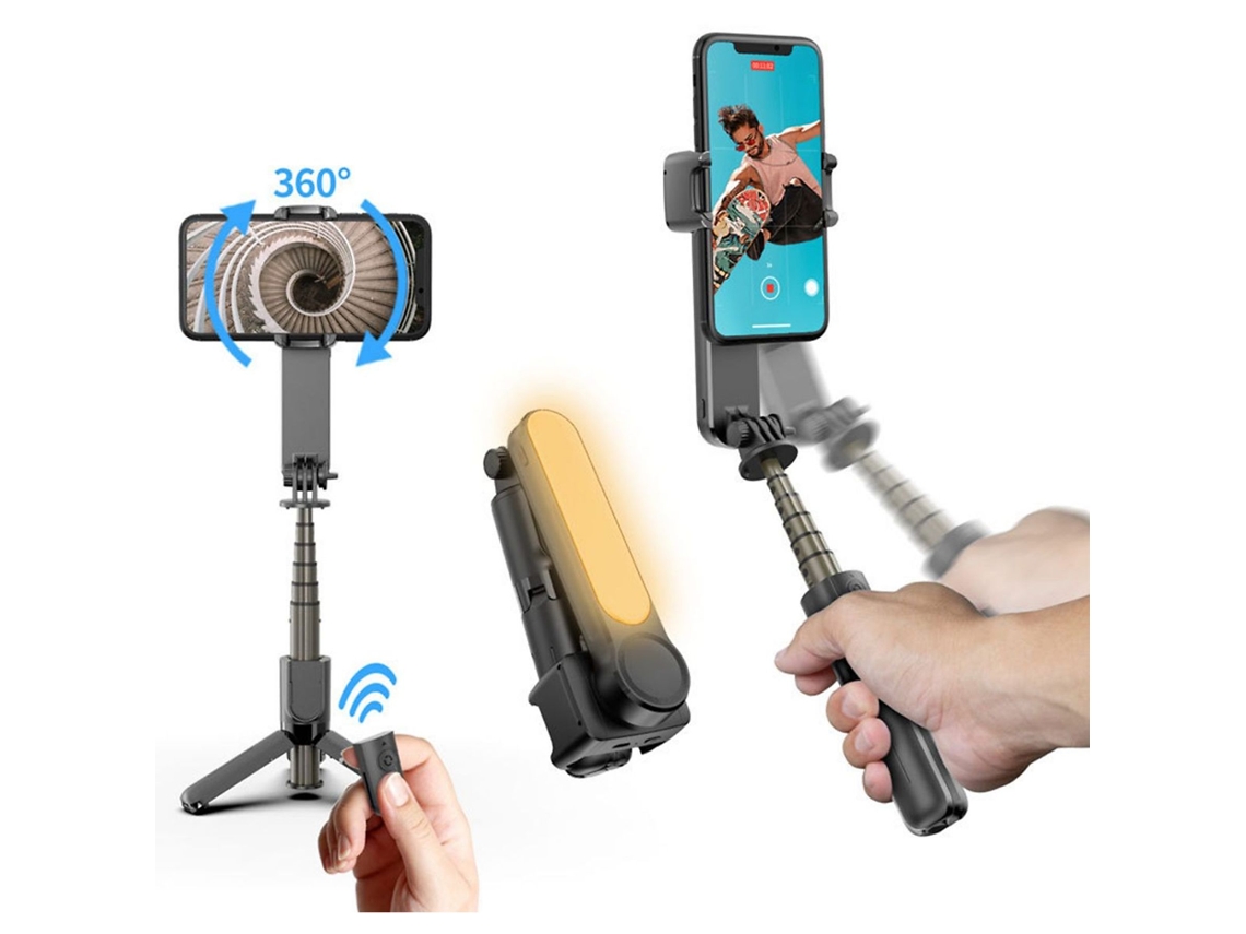 Selfie Stick Tripod, Con Retroiluminación