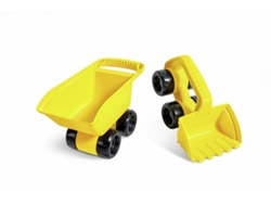 Camiones de juguete Hape Monster Movers Duo para niños