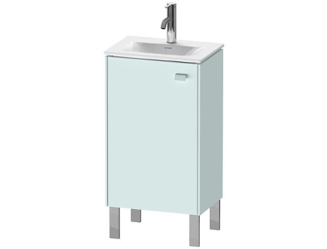 Mueble DURAVIT Brioso bajo lavabo vertical 44,0 x 31,0 cm 1 puerta abatible a la izquierda 1 estante de cristal para lavabo Viu 073345