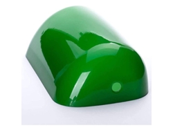 Lámpara De Mesa Con Abertura De Cristal, Multicolor, Verde