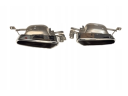 Juego de embellecedores de escape Volvo S60 V60 II, nuevos, originales (OE) 31455530 31455531