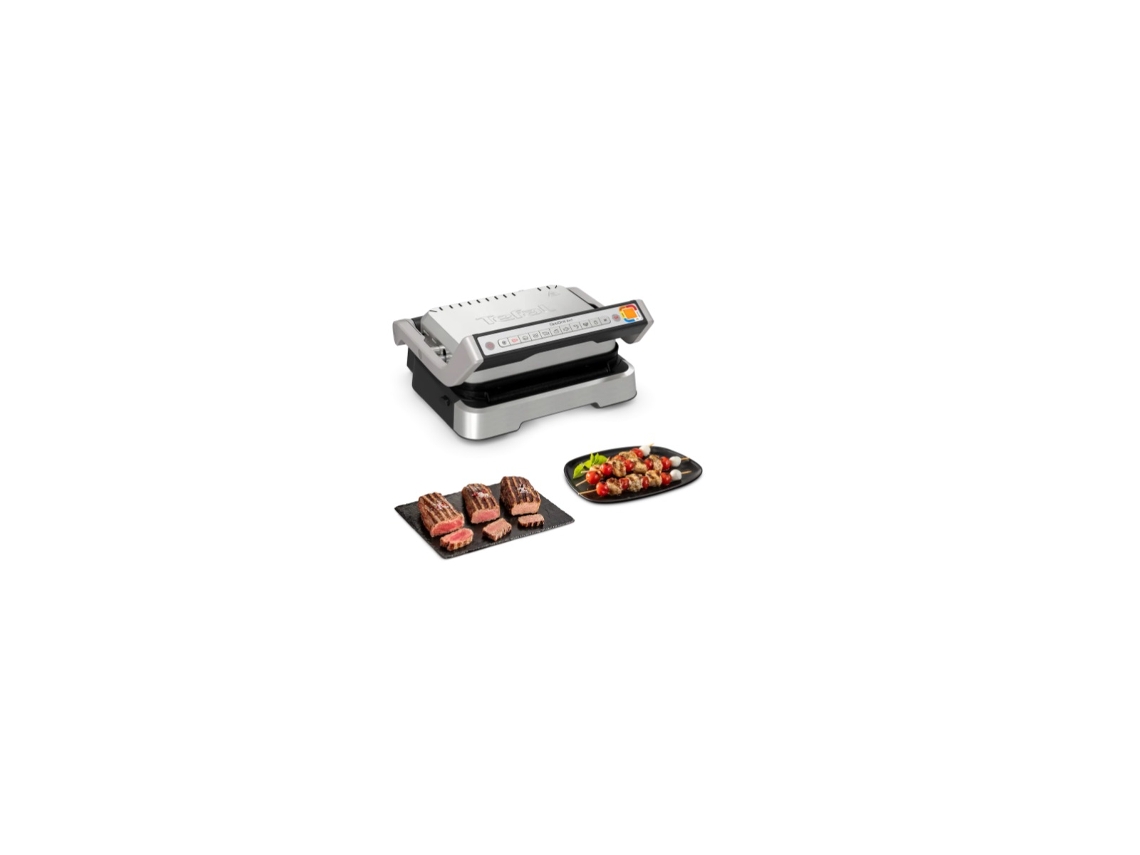 Parrilla para carne 2100w acero inoxidable GC772D10 - TEFAL