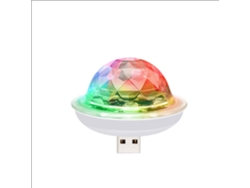 Luz Ambiental Móvil Portátil Para Decoración De Coches Mini Luz De Fiesta Usb Led Parpadeante