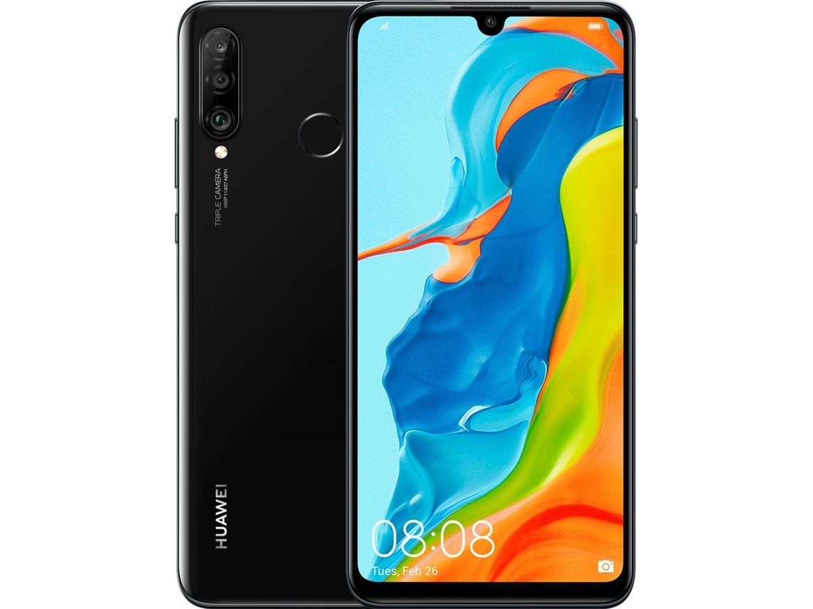 Smartphone HUAWEI P30 lite (Reacondicionado Marcas Mínimas - 128 GB - Midnight black)