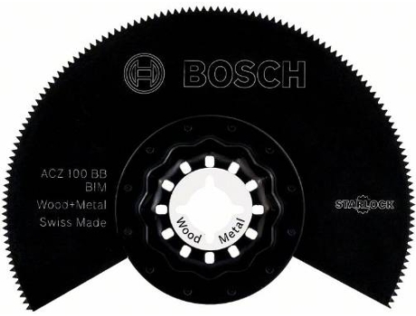 Hoja de Sierra Segmentada BOSCH Bim Acz 100 Bb Madera y Metal 100 mm