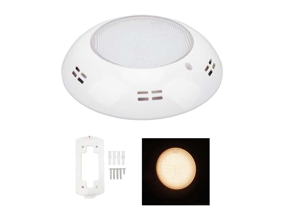 2026-luces Led Para Piscina 18w Ac12v Ip68 Impermeable Luz Cálida Para Alberca Acuario Antipresión Abs Pc