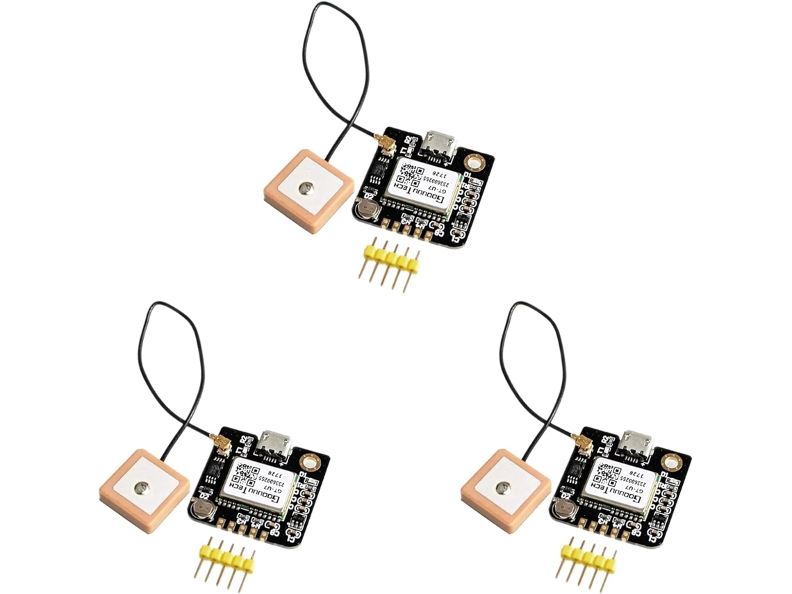 3 Módulos De Navegación Por Satélite Gt-u7 Compatibles Con Posicionamiento Gps, Microcontrolador Stm32 De 10m.