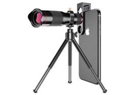 48x Hd Starscope Monocular Com Suporte Para Smartphone E Tripé À Prova Dágua Para Observação De Pássaros Acampamentos Caminhadas Viagens Saisiyiky