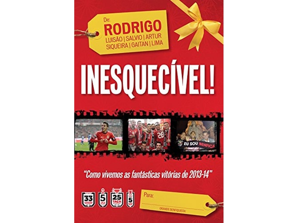 Libro Inesquecível! de Luís Miguel Pereira, Rodrigo Moreno (Portugués)