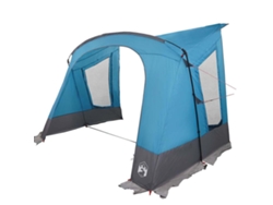 Vidaxl Tienda Caravana Para 5 Personas Azul 410 X 275 X 245 Cm