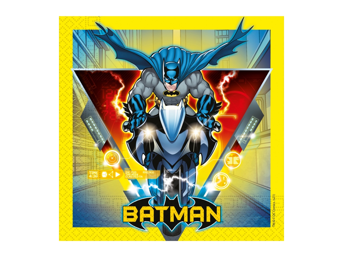 Servilletas DECORATA PARTY Batman (20 Unidades)