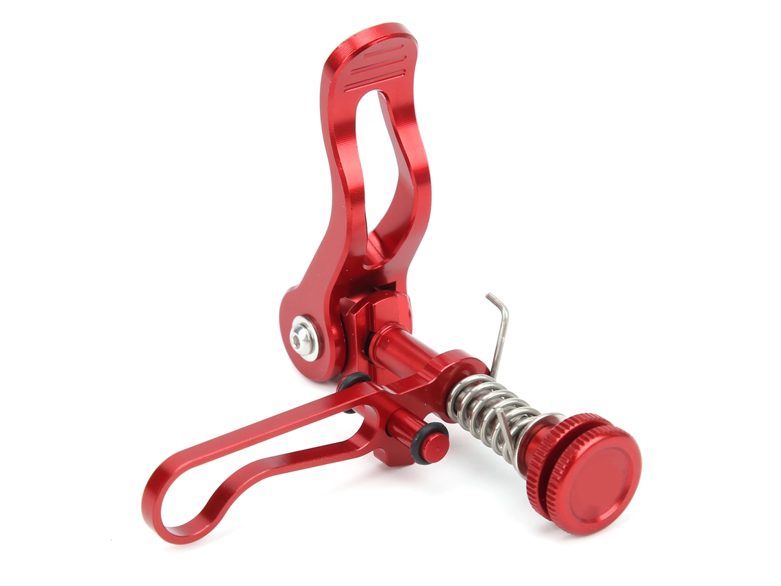 Anillo De Sujeción Para Tija De Sillín De Aleación De Aluminio Ligero E Impermeable, Accesorio Para Bicicleta (rojo)