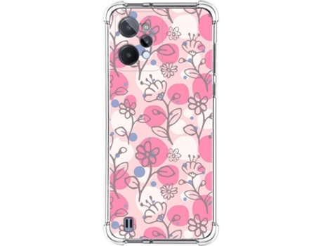 Carcasa para Realme C31 TUMUNDOSMARTPHONE Dibujos Antigolpes Flores 07 Multicolor