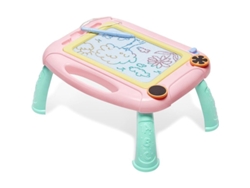 Bonita Pizarra Magnética Para Dibujar Para Niños Y Niñas Pequeños, Color Rosa.