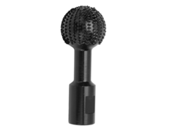 Cabezal De Molienda Esférico Negro, Raspador De Bola, Accesorio Para Tallar Madera, 10 Mm
