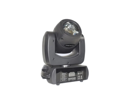 Foco LED con cabezal móvil, 100 W de potencia, voltaje de 90-240 V, instalación independiente, color negro, enchufe OEM
