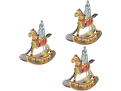 Adorno Decorativo De Caballo De 3 Piezas, Escultura Creativa Para El Hogar