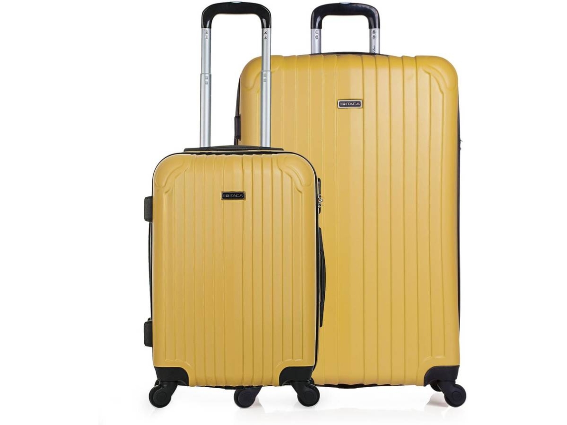 Conjunto de Maletas de Viaje ITACA T71517 ABS Amarillo