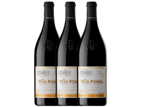 Vino BODEGAS BILBAÍNAS Bodegas Bilbaínas Viña Pomal Centenario Tempranillo Rioja Reserva (0.5 L - 3 unidades)